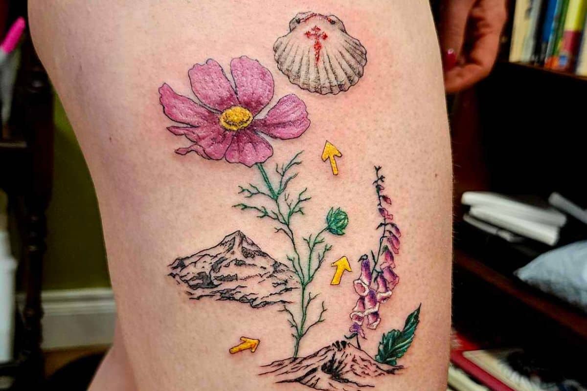 Camino de Santiago Tattoo: Inspiration for Your Scallop Shell Ink